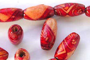 wooden beads and new jewelry for summer 2003