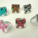 chunky enamel fashion rings, enamel rings prices