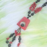 wholesale, burgundy, cardinal, cherry, coral gemstone, red-gemstone-necklaces,