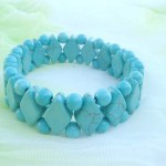 bulk turquoise-stretchy-bracelets, Beauty Turquoise, Chinese Turquoise