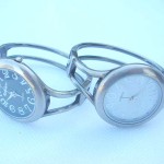 bangle-watches-05, Empty frame band with circular face bangle watch Empty frame band with circular face bangle watch