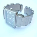 bangle-watches, Multi rectangular on band plain bronze bangle watch Multi rectangular on band plain bronze bangle watch