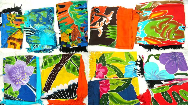 Find deal sarong online wholesale assortment print theme thick rayon sarong, wholesale balinese manufacture sarong  