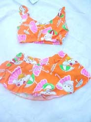 Fashion colorful baby bikini swim suit