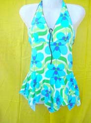 Tan top summer fashion one piece swim suit