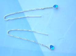 made in Thailand, chain blue cz