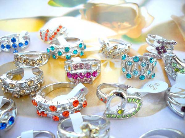 Manufacture wholesale fashion cz ring
