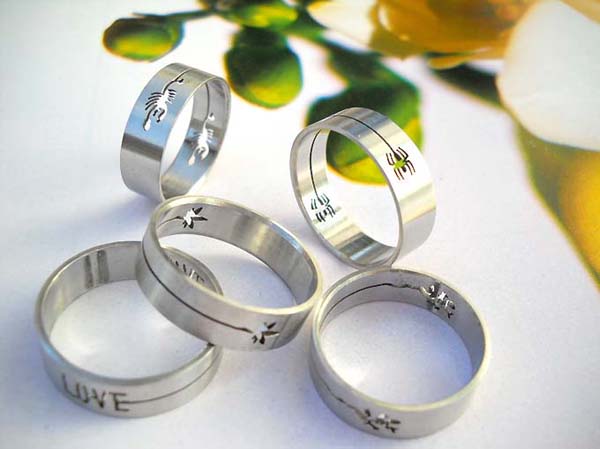 Hot fashion stainless steel great design ring