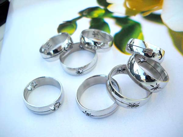 Unique fashion funky pattern ring