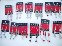 Discount fashion rhinestone earring
