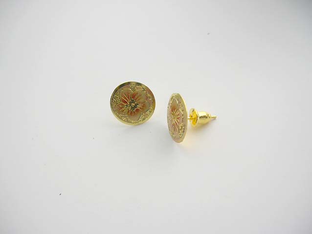 fashion-studs-earring-gold-tone-1c