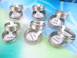 Stainless steel spinning rings, organic jewelry wholesale spinner rings, spin rings, spinner bands in contemporary designs