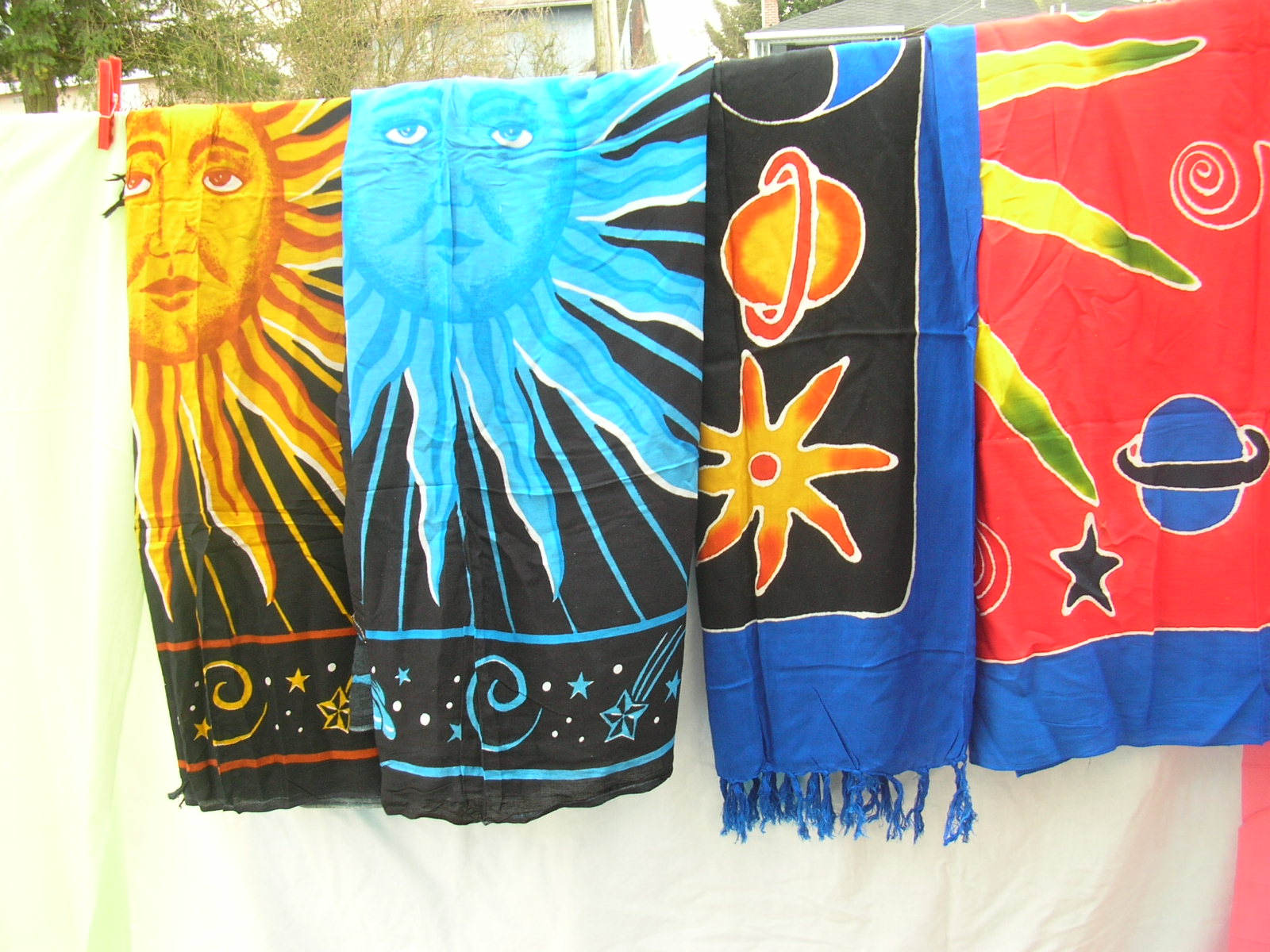 Enlarge sun celestial sarong wrap