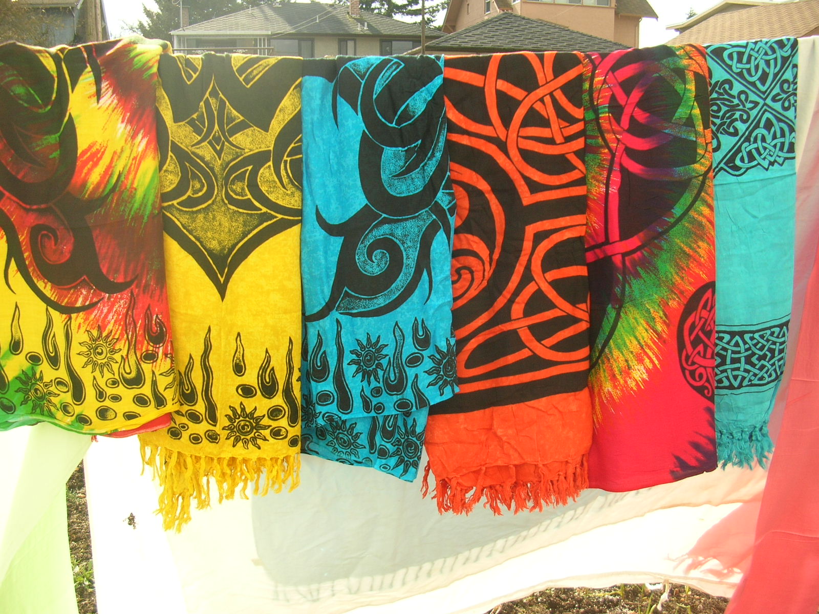 Religious celtic batik sarong