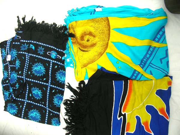 Celestial summer beach fashion sarong