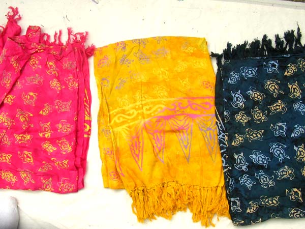 Turtle theme fashion pareo sarong
