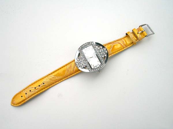 Fashion snake skin golden rectangular rhinestone watch, bulk wholesale watches