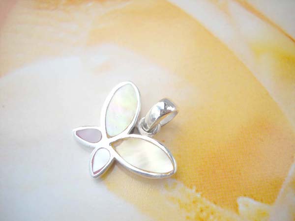  Mix seashell butterfly pendant, precious 925. sterling silver pendant, silver jewelry supplier
